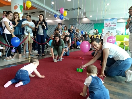 Бебе маратон 2019 постави рекорд по масово пълзене