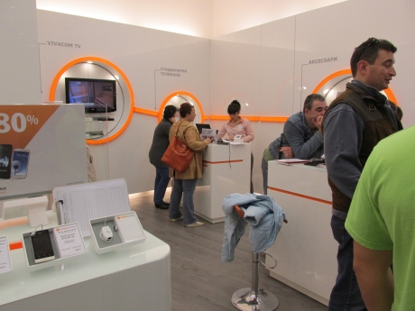 Vivacom with renovated store in Mall Varna