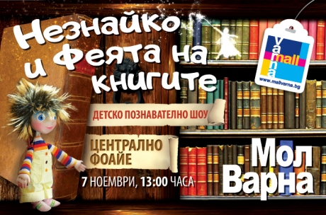 Neznaiko and the Fairy of books - kids puppet theater
